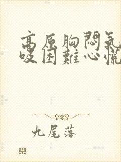 高原胸闷气短呼吸困难心慌