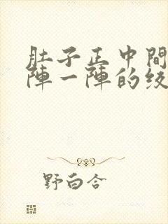 肚子正中间痛一阵一阵的绞痛什么原因封面