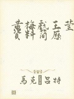 黄梅戏王莹个人资料简历