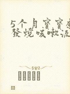 5个月宝宝感冒发烧咳嗽流鼻涕怎么办呢封面