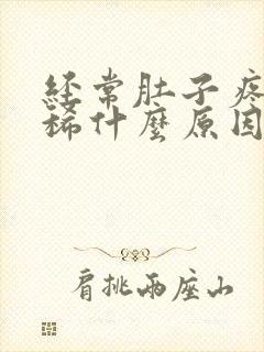 经常肚子疼又拉稀什么原因封面