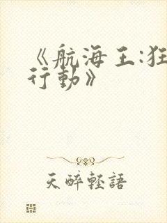 《航海王:狂热行动》