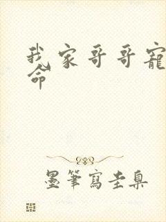 我家哥哥宠妹如命