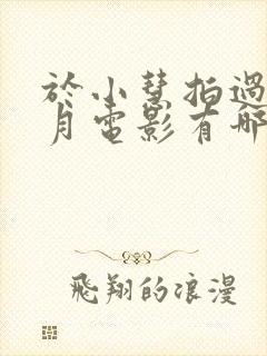 于小慧拍过的风月电影有哪些