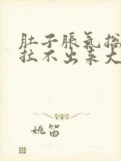 肚子胀气总放屁拉不出来大便