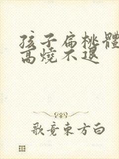 孩子扁桃体化脓高烧不退