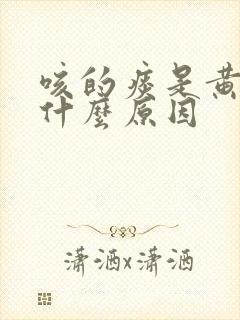 咳的痰是黄痰是什么原因