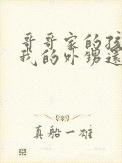 哥哥家的孩子是我的外甥还是侄子