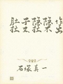 肚子隐隐作痛想拉又拉不出来封面