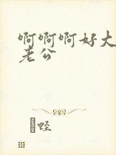 啊啊啊好大好爽老公封面