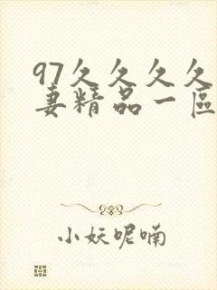 97久久久久人妻精品一区