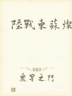 陆战东苏灿动漫