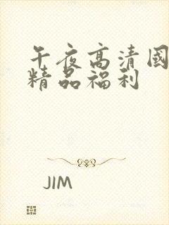 午夜高清国产拍精品福利