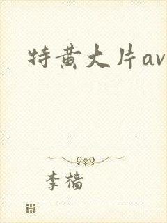 特黄大片av