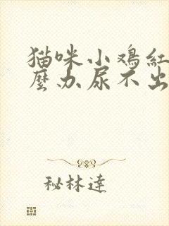 猫咪小鸡红肿怎么办尿不出来封面