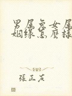 男属兔女属龙的姻缘怎么样