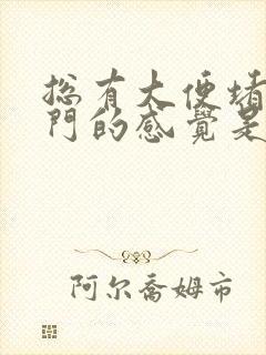 总有大便堵在肛门的感觉是怎么回事