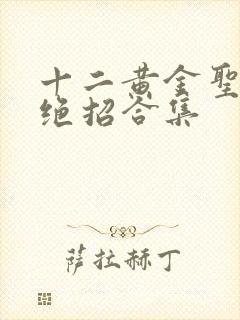 十二黄金圣斗士绝招合集