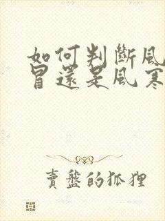 如何判断风热感冒还是风寒