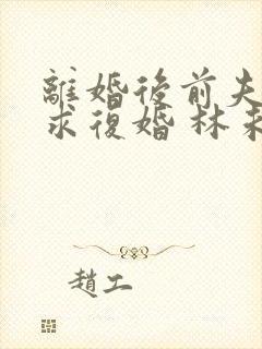 离婚后前夫哭着求复婚 林未央