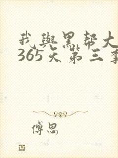 我与黑帮大佬的365天第三季封面