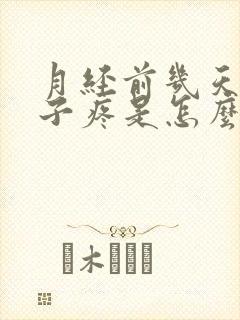 月经前几天小肚子疼是怎么回事封面