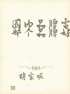 国内品牌电视机哪个品牌好