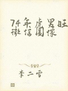 74年虎男旺财微信图像