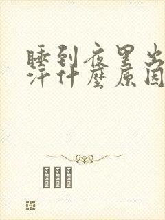 睡到夜里出一身汗什么原因