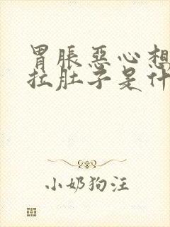 胃胀恶心想吐还拉肚子是什么原因