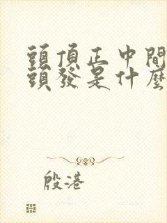 头顶正中间长白头发是什么原因