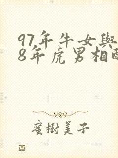 97年牛女与98年虎男相配吗