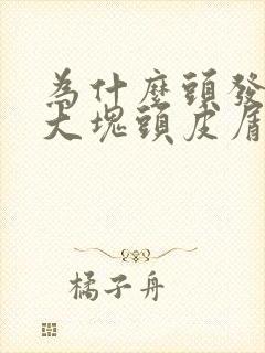 为什么头发上有大块头皮屑