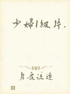 少妇1级片.