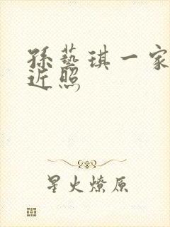 孙艺琪一家三口近照