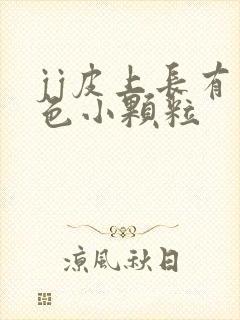 jj皮上长有白色小颗粒封面