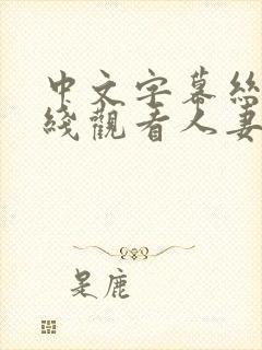 中文字幕丝袜在线观看人妻