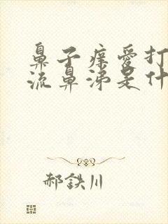 鼻子痒爱打喷嚏流鼻涕是什么原因