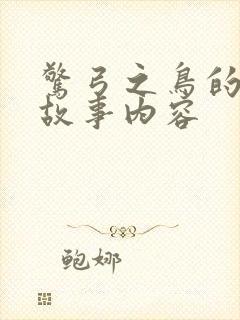 惊弓之鸟的寓言故事内容