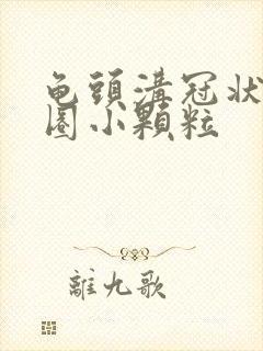 龟头沟冠状有一圈小颗粒