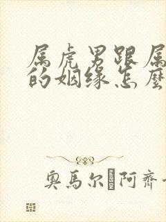 属虎男跟属虎女的姻缘怎么样封面