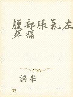 腹部胀气左下腹疼痛封面