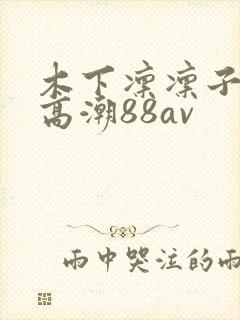 木下凛凛子绝顶高潮88av