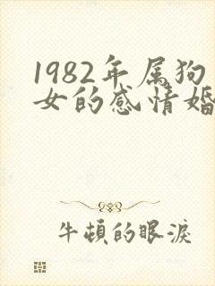 1982年属狗女的感情婚姻封面