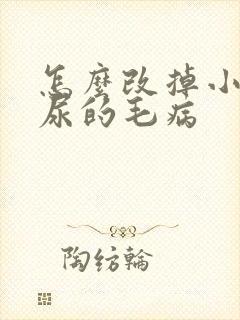 怎么改掉小猫乱尿的毛病