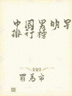 中国男明星身价排行榜封面