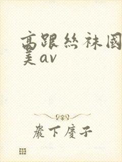 高跟丝袜国产欧美av