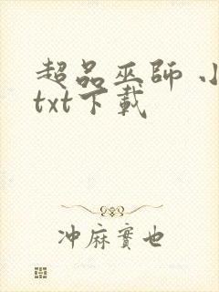 超品巫师 小说txt下载