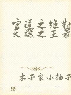 官道之绝对权力天选之主最新章节在线