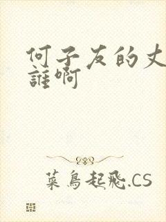 何子友的丈夫是谁啊